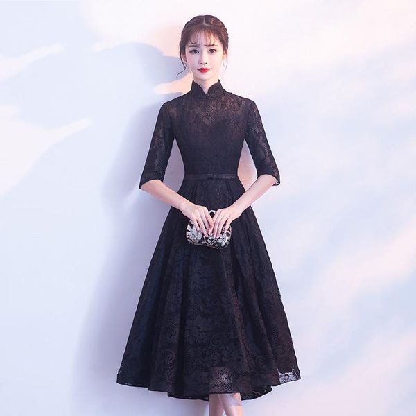 perspective lady lace floral cheongsam skirt elegant mid-length qipao xs-xxl spring half sleeve formal party gown ethnic clothing, Red
perspective lady lace floral cheongsam skirt elegant mid-length qipao xs-xxl spring half sleeve formal party gown ethnic clothing, Red