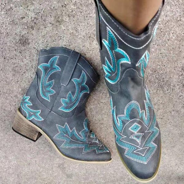 boots women's 2021 autumn winter pointed toe embroidery ankle female 35-43 size, Black
boots women's 2021 autumn winter pointed toe embroidery ankle female 35-43 size, Black