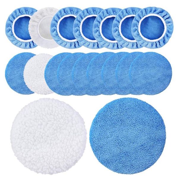 care products 5 to 6 inches microfiber polishing pad for car polisher bonnet 18 packs
care products 5 to 6 inches microfiber polishing pad for car polisher bonnet 18 packs