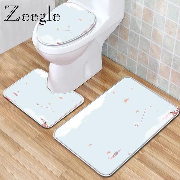bath mats zeegle 3pcs mat set anti-slip bathroom doormat shower rug absorbent toilet pedestal flannel soft cover seat
bath mats zeegle 3pcs mat set anti-slip bathroom doormat shower rug absorbent toilet pedestal flannel soft cover seat