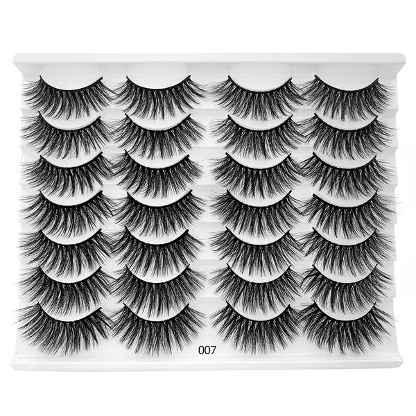 soft light thick curly 3d mink false eyelashes extensions messy crisscross handmade reusable 14 pairs fake lashes set eyes makeup accessory
soft light thick curly 3d mink false eyelashes extensions messy crisscross handmade reusable 14 pairs fake lashes set eyes makeup accessory