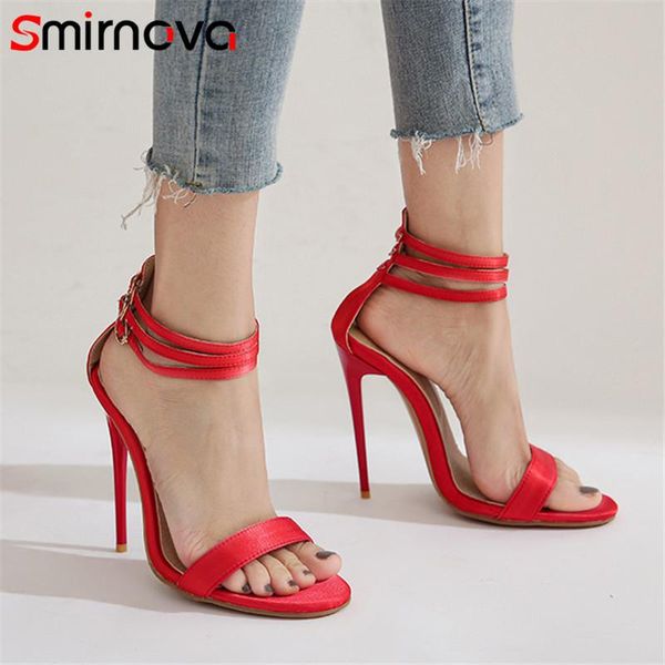 smirnova 2021 est women sandals silk buckle simple thin high heels summer party wedding shoes woman big size 47, Black
smirnova 2021 est women sandals silk buckle simple thin high heels summer party wedding shoes woman big size 47, Black
