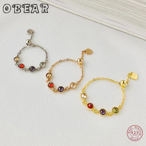 cluster rings obear 100% 925 sterling silver adjustable chain ring vintage colorful zircon for women fashion jewelry gifts, Golden;silver
cluster rings obear 100% 925 sterling silver adjustable chain ring vintage colorful zircon for women fashion jewelry gifts, Golden;silver