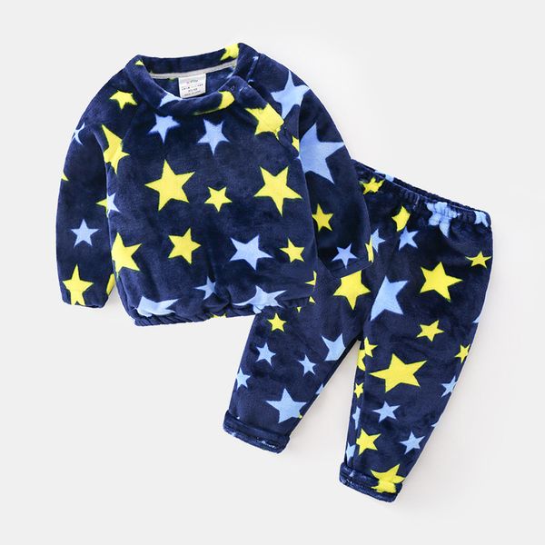 2021 Winter Warm 2-10 Years Plus Velvet Thickening Sleepwear Suit 2Pcs Tops+Pants For Kids Baby Boys Cartoon Star Pajamas Sets, White
2021 Winter Warm 2-10 Years Plus Velvet Thickening Sleepwear Suit 2Pcs Tops+Pants For Kids Baby Boys Cartoon Star Pajamas Sets, White