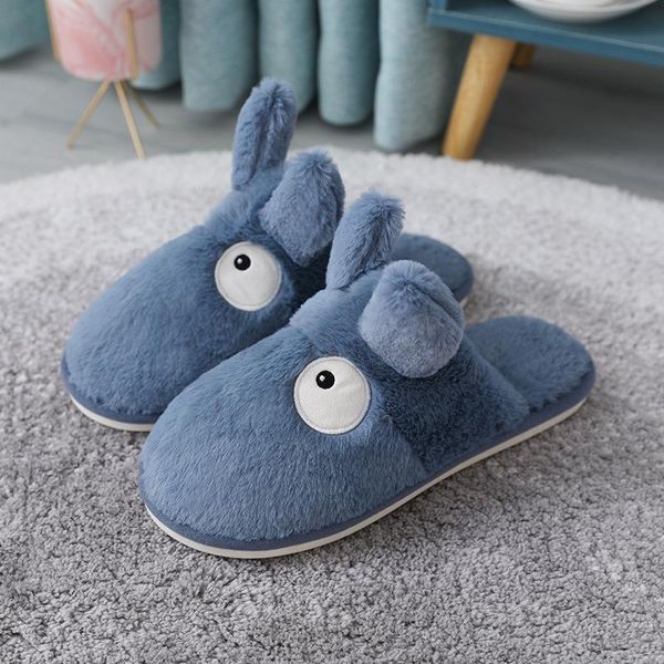 slippers 2021 plush women's autumn and winter warm thickened antiskid home couple cotton men's shoes, Black
slippers 2021 plush women's autumn and winter warm thickened antiskid home couple cotton men's shoes, Black