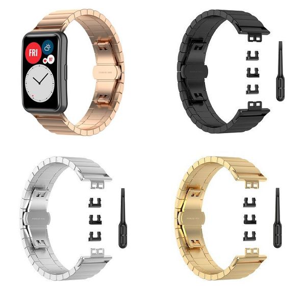 watch bands metal wrist band for huawei fit strap replacement stainless steel watchband bracelet accessories, Black;brown
watch bands metal wrist band for huawei fit strap replacement stainless steel watchband bracelet accessories, Black;brown