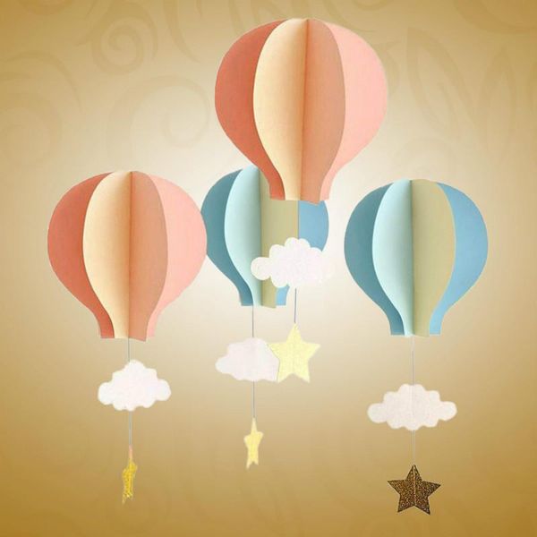 party decoration 5 pieces of 3d paper cloud air balloon pendant birthday wedding baby shower
party decoration 5 pieces of 3d paper cloud air balloon pendant birthday wedding baby shower