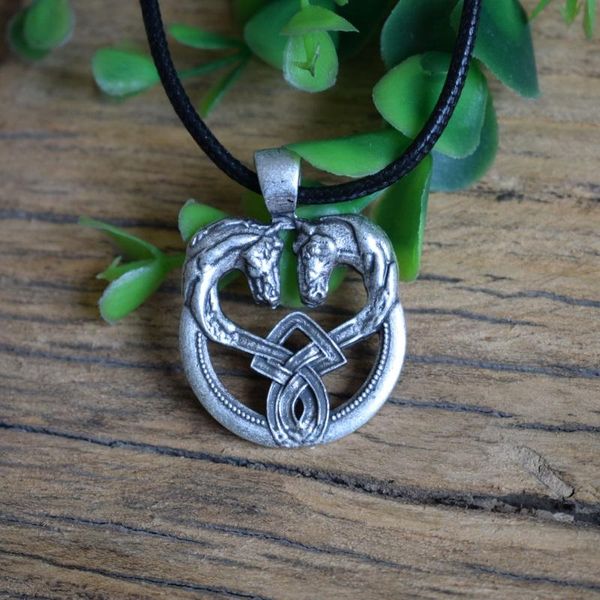 chains fashion celtic horse pendant necklace couple horses animal jewelry valentine's day gifts, Silver
chains fashion celtic horse pendant necklace couple horses animal jewelry valentine's day gifts, Silver