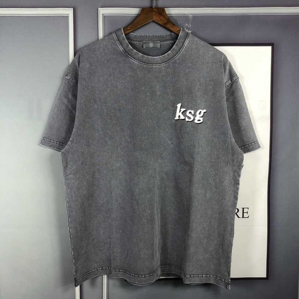 men's t-shirts kanye west ksg men women washed old tees foam print t-shirts harajuku t shirt 663o, White;black
men's t-shirts kanye west ksg men women washed old tees foam print t-shirts harajuku t shirt 663o, White;black