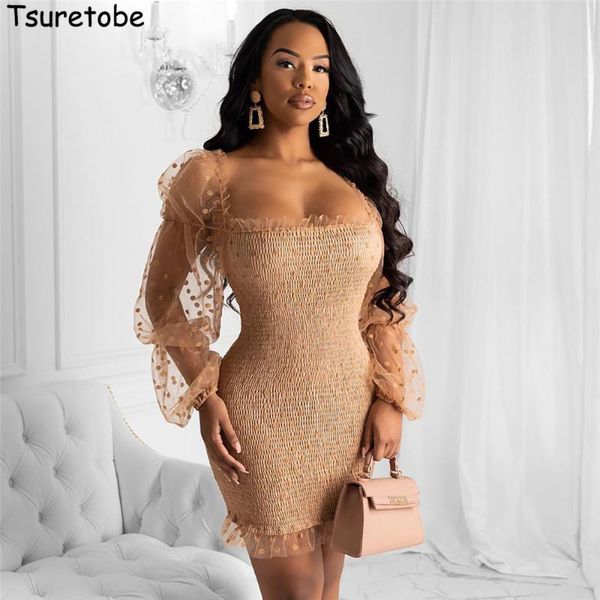 casual dresses tsuretobe mesh patchwork mini dress women bodycon puff sleeve strapless party short elegant vestidos backless female, Black;gray
casual dresses tsuretobe mesh patchwork mini dress women bodycon puff sleeve strapless party short elegant vestidos backless female, Black;gray
