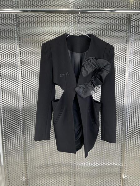 women's suits & blazers the early autumn 2021 waist side hollow out a suit jacket 0831, White;black
women's suits & blazers the early autumn 2021 waist side hollow out a suit jacket 0831, White;black