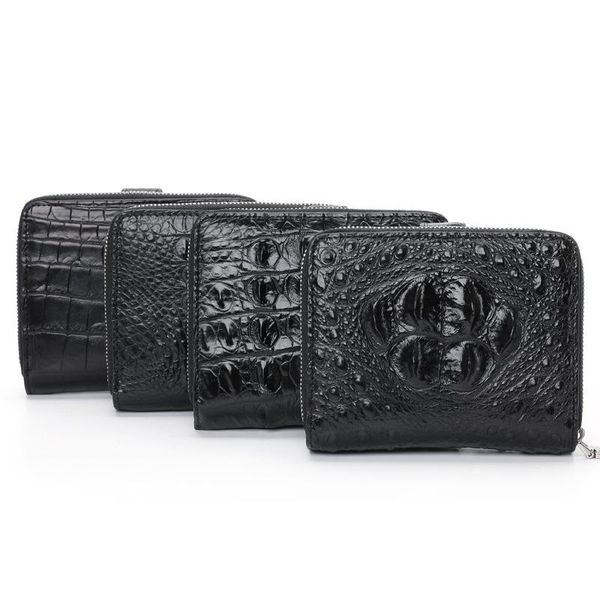 wallets men's wallet short alligator leather zipper business leisure card bag multifunctional handbag, Red;black
wallets men's wallet short alligator leather zipper business leisure card bag multifunctional handbag, Red;black