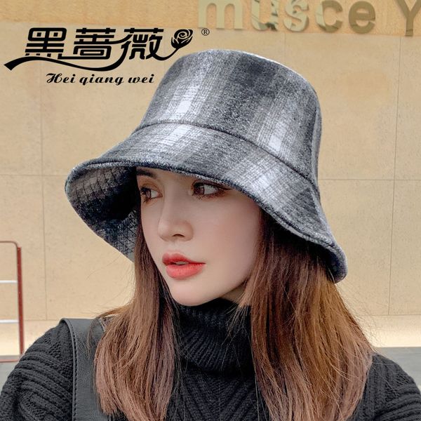 autumn and winter dome bucket womens casual fashion all-matching korean trendy protection sun hat, Blue;gray
autumn and winter dome bucket womens casual fashion all-matching korean trendy protection sun hat, Blue;gray