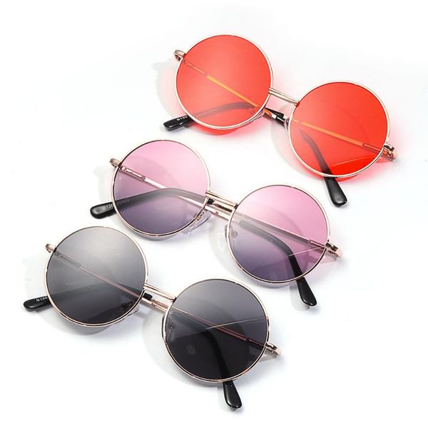 sunglasses kids cute candy color boys girls retro round frame sun glasses uv 400 wild british style children eyewear accessories, Blue
sunglasses kids cute candy color boys girls retro round frame sun glasses uv 400 wild british style children eyewear accessories, Blue