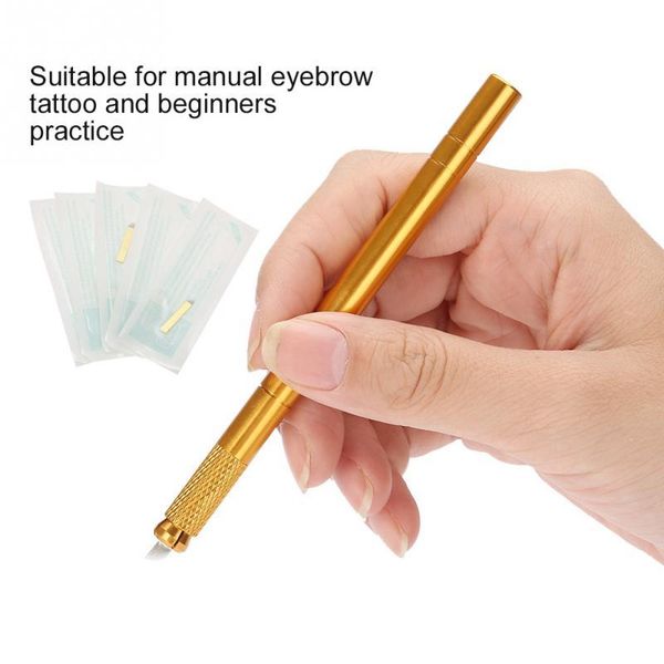tattoo guns kits gold eyebrow pen manual microblading makeup tattooing tool semi permanent
tattoo guns kits gold eyebrow pen manual microblading makeup tattooing tool semi permanent
