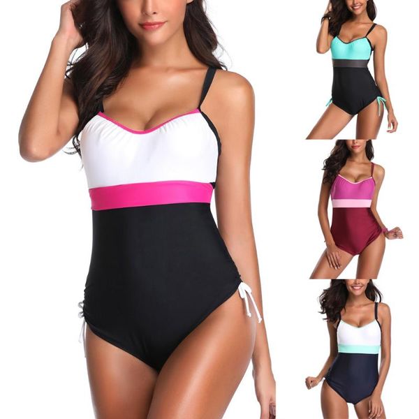 women's swimwear bikini 2021 women siamese set push-up striped beachwear brazilian swimsuit bather suit swimming biquini, White;black
women's swimwear bikini 2021 women siamese set push-up striped beachwear brazilian swimsuit bather suit swimming biquini, White;black