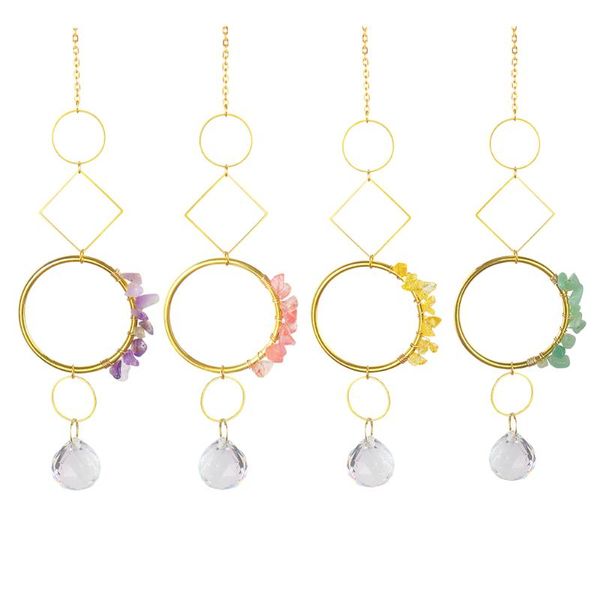 decorative objects & figurines crystal rainbow chaser pendant round wind chimes lighting decoration home window curtain ornament garden
decorative objects & figurines crystal rainbow chaser pendant round wind chimes lighting decoration home window curtain ornament garden