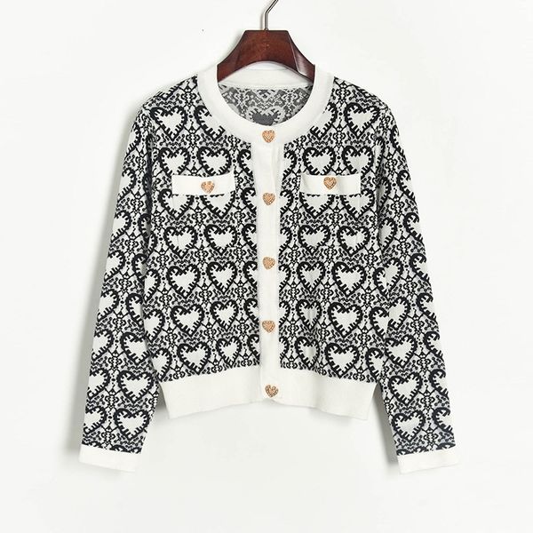 women's jackets 2021 women sweater cardigan knitted coat hit color jacquard knit o-neck long sleeve single breasted, Black;brown
women's jackets 2021 women sweater cardigan knitted coat hit color jacquard knit o-neck long sleeve single breasted, Black;brown