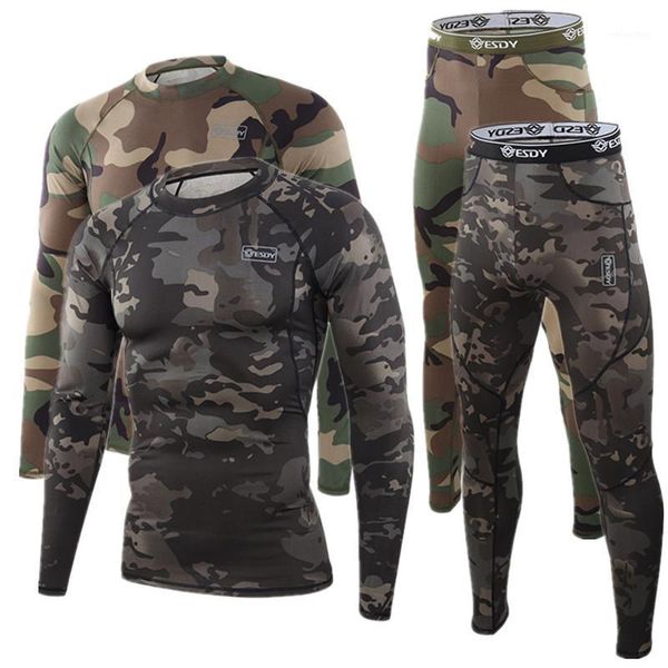 men thermal underwear sets camouflage long johns training camo sports runing outdoor fleece quick drying
men thermal underwear sets camouflage long johns training camo sports runing outdoor fleece quick drying