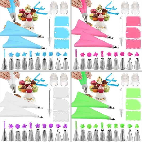 baking & pastry tools 20pcs cake accessories reusable cookie supplies set decorating icing piping cream tool
baking & pastry tools 20pcs cake accessories reusable cookie supplies set decorating icing piping cream tool