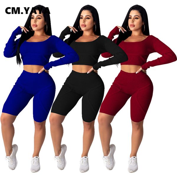 active knitted womens set ribbed long sleeve mini knee length pants set trasuit fitness two piece matching setby air, White
active knitted womens set ribbed long sleeve mini knee length pants set trasuit fitness two piece matching setby air, White