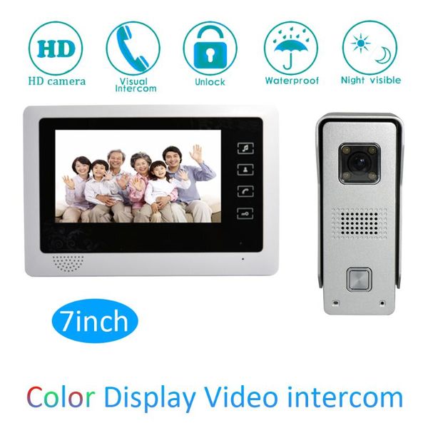 touch keypad intelligent 1 to intercom kit 7 inch lcd monitor wire video door phone doorbell system security camera for vistor phones
touch keypad intelligent 1 to intercom kit 7 inch lcd monitor wire video door phone doorbell system security camera for vistor phones