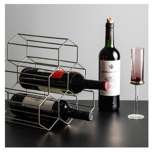tablewine racks creative simple design honey comb red storage ironic rack gold rose 6 grids nordic style holder
tablewine racks creative simple design honey comb red storage ironic rack gold rose 6 grids nordic style holder