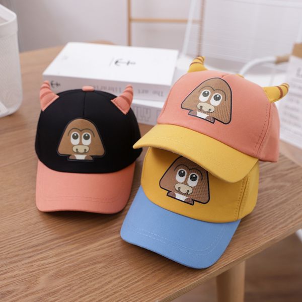2021 spring outing children's sunshade baseball cap fashion hip hop cartoon little monster boys and girls sunscreen, Blue;gray
2021 spring outing children's sunshade baseball cap fashion hip hop cartoon little monster boys and girls sunscreen, Blue;gray