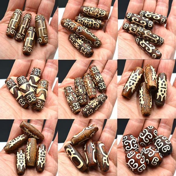 other fltmrh vintage green stone natural tibetan dzi agates beads oval geometric nine-eyed antique for women ma
other fltmrh vintage green stone natural tibetan dzi agates beads oval geometric nine-eyed antique for women ma