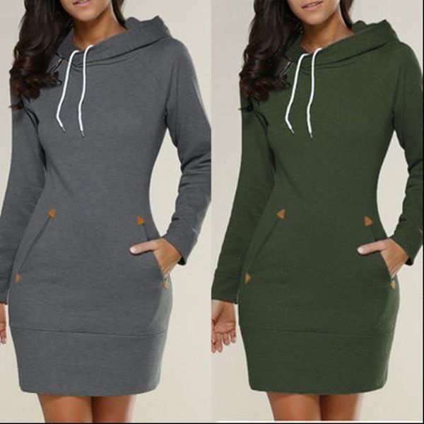 leosoxs spring women dress autumn hooded drawstring womens sweatshirt fashion solid pocket package hip ladies mini dresses plus size, Black;gray
leosoxs spring women dress autumn hooded drawstring womens sweatshirt fashion solid pocket package hip ladies mini dresses plus size, Black;gray