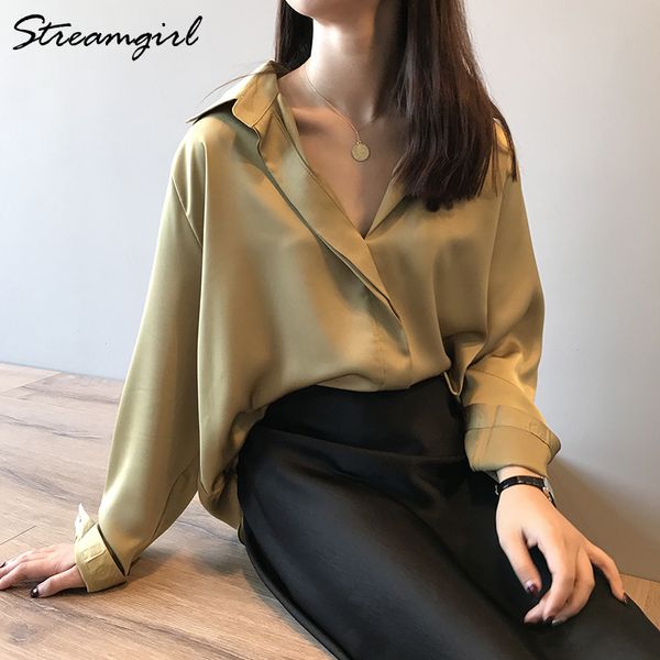 streamgirl stain shirt oversize women blouses femme office ol loose long sleeve shirt for women elegant blouses and 210421, White
streamgirl stain shirt oversize women blouses femme office ol loose long sleeve shirt for women elegant blouses and 210421, White
