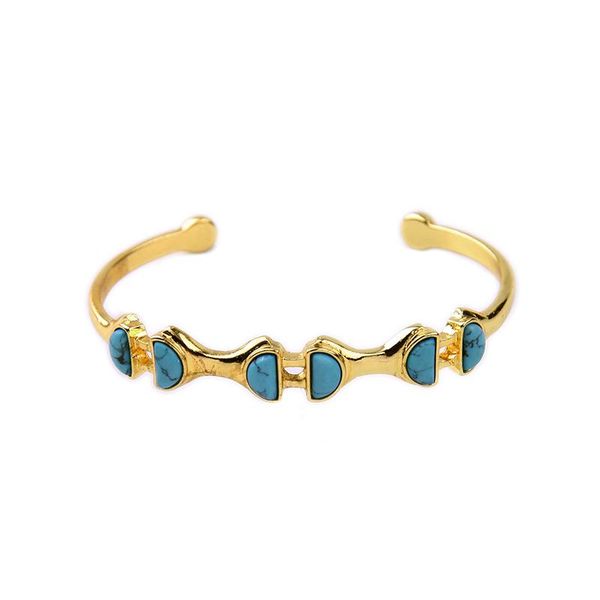 new arrival gold color blue&white stone cuff bangles refinement jewelry super deals women open bangles bracelet, Black
new arrival gold color blue&white stone cuff bangles refinement jewelry super deals women open bangles bracelet, Black
