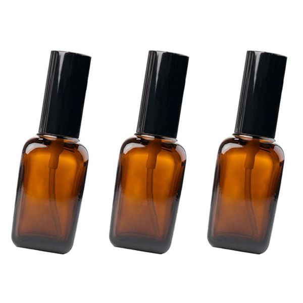 storage bottles & jars 3pcs square amber glass spray portable essence oil container refillable travel empty bottle (50ml)
storage bottles & jars 3pcs square amber glass spray portable essence oil container refillable travel empty bottle (50ml)
