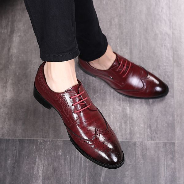 45.46.47 size new mens leather shoes british business brogue mens shoes foreign trade plus size mens shoes taobao, Black
45.46.47 size new mens leather shoes british business brogue mens shoes foreign trade plus size mens shoes taobao, Black