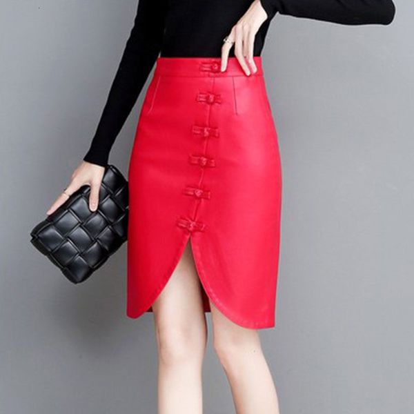 spring fall leather high-waisted ladies more chinese-style step fashionable thin hip pencil package skirt y1283 w3s6, Black
spring fall leather high-waisted ladies more chinese-style step fashionable thin hip pencil package skirt y1283 w3s6, Black