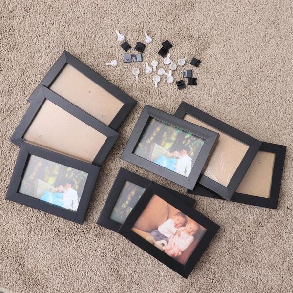 frames 8pcs po frame set simple creative household bedroom hanging imitation wooden (black)
frames 8pcs po frame set simple creative household bedroom hanging imitation wooden (black)
