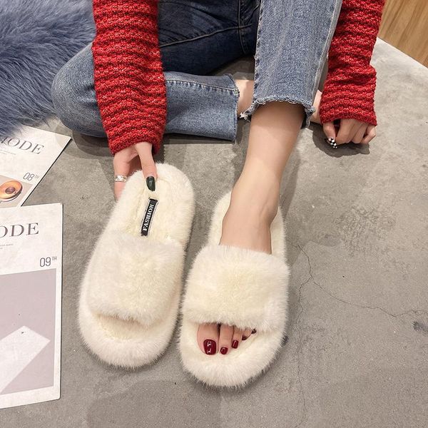 slippers shoes ladies' slipers women platform low winter footwear luxury slides flock fur flip flops 2021 soft flat designer, Black
slippers shoes ladies' slipers women platform low winter footwear luxury slides flock fur flip flops 2021 soft flat designer, Black