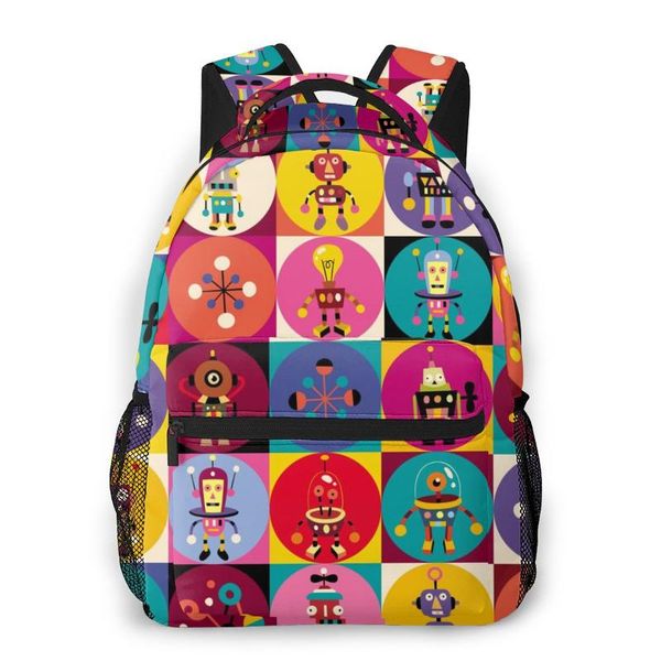 school bags 2021 style backpack boy teenagers nursery bag cute robots pattern back to
school bags 2021 style backpack boy teenagers nursery bag cute robots pattern back to