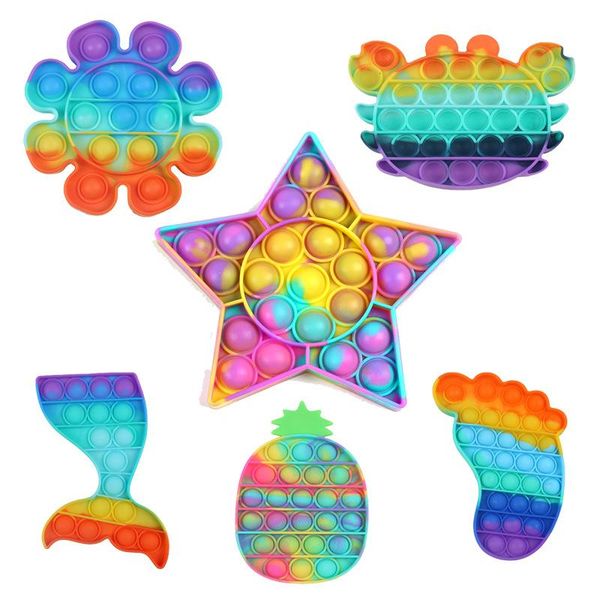 2021 push fidget toy rainbow bubble sensory autism special needs stress reliever it squeeze for kids family
2021 push fidget toy rainbow bubble sensory autism special needs stress reliever it squeeze for kids family