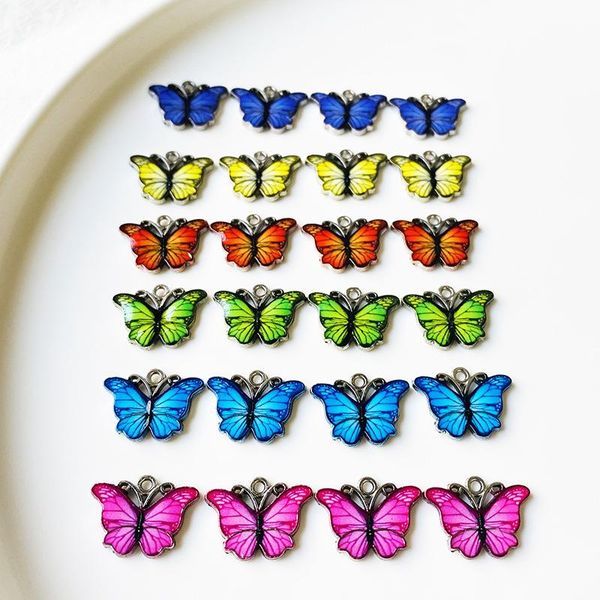 keychains 10pcs diy metal keychain necklace accessory decoration butterfly backpack pendant accessories couple fashion gift a262, Silver
keychains 10pcs diy metal keychain necklace accessory decoration butterfly backpack pendant accessories couple fashion gift a262, Silver