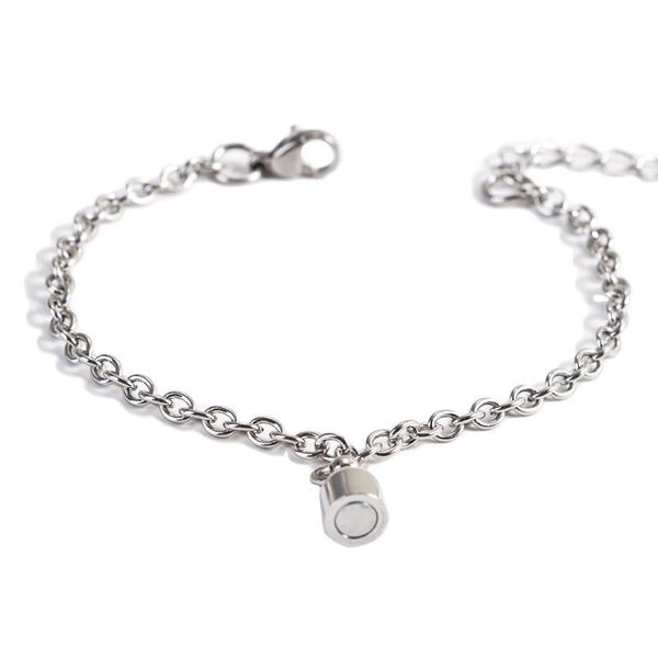 link, chain 2pcs/set couple bracelets men and women valentine'day gifts stainless steel charm attractive fashion jewelry, Black 
link, chain 2pcs/set couple bracelets men and women valentine'day gifts stainless steel charm attractive fashion jewelry, Black