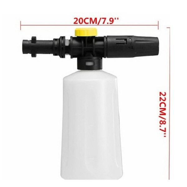 foam cannon 750ml bottle snow lance plastic dispenser quick release adjustable nozzle for karcher k2-k7 a0ne water gun &
foam cannon 750ml bottle snow lance plastic dispenser quick release adjustable nozzle for karcher k2-k7 a0ne water gun &