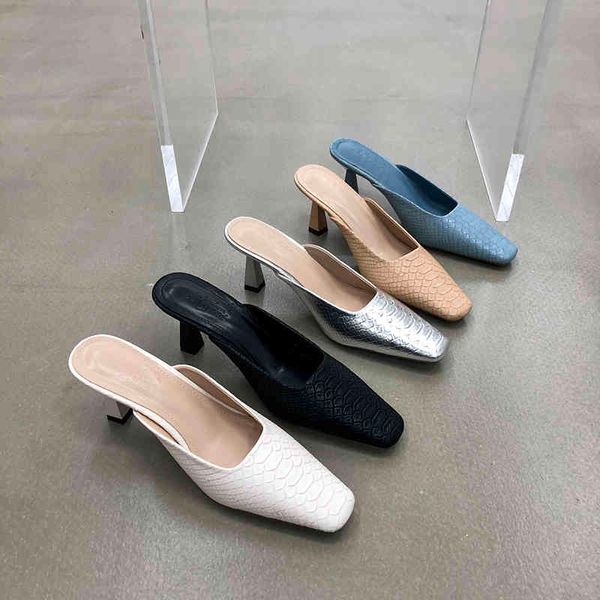 sandals women slippers square toe thin high heels slides party pumps slip on summer casual mules blue beige flip flops svxb, Black
sandals women slippers square toe thin high heels slides party pumps slip on summer casual mules blue beige flip flops svxb, Black