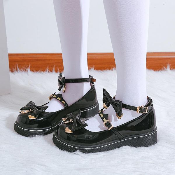 dress shoes 2021 fairy style lolita japanese sweet lori lovely bow mary jane kawaii loli bowknot goth punk lolishoes, Black
dress shoes 2021 fairy style lolita japanese sweet lori lovely bow mary jane kawaii loli bowknot goth punk lolishoes, Black
