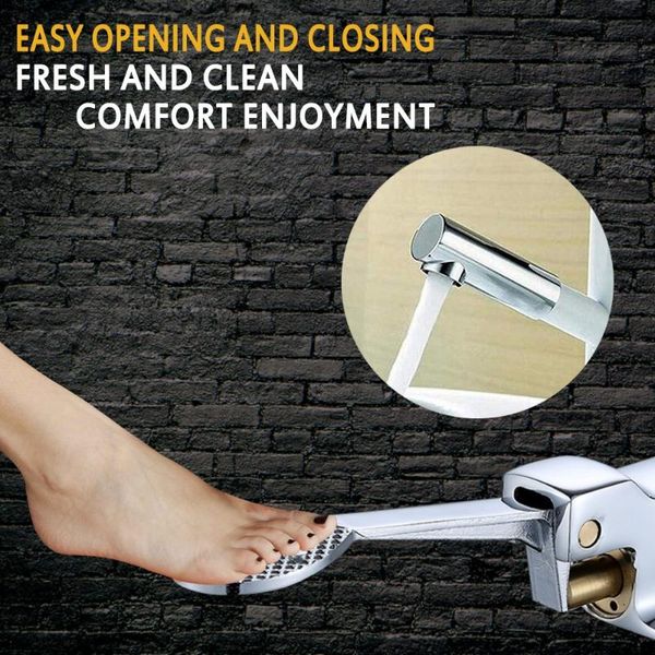 bathroom sink faucets 1 pc switch control by floor foot pedal valve copper basin faucet single cold tap el water
bathroom sink faucets 1 pc switch control by floor foot pedal valve copper basin faucet single cold tap el water