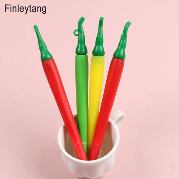 gel pens 2 pcs/lot kawaii novelty modeling creative chili pen 0.5mm school office supplies kids gifts cute stationery signing
gel pens 2 pcs/lot kawaii novelty modeling creative chili pen 0.5mm school office supplies kids gifts cute stationery signing