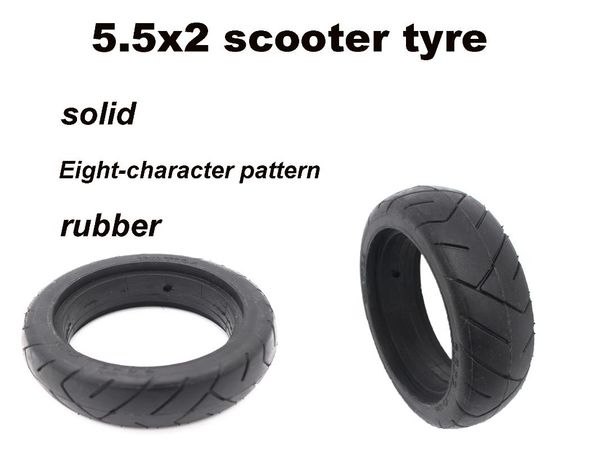 5.5 x 2 inch solid tire for electric scooter tubeless wheels rubber motorcycle & tires
5.5 x 2 inch solid tire for electric scooter tubeless wheels rubber motorcycle & tires