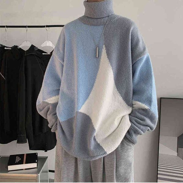men's sweaters turtleneck sweater men women color match winter cartoon dinosaur bear pullover all korea clothes lwyd, White;black
men's sweaters turtleneck sweater men women color match winter cartoon dinosaur bear pullover all korea clothes lwyd, White;black