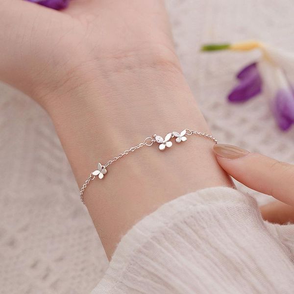 link, chain korean fashion butterfly flowers elegant charming bracelet for women creative sweet chian jewelry 2021, Black
link, chain korean fashion butterfly flowers elegant charming bracelet for women creative sweet chian jewelry 2021, Black