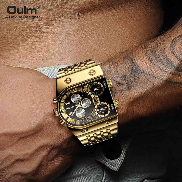 designer watch brand watches luxury watch oulm euroradium new multi time zone large dial luminous men's steel band leisure quartz, Slivery;brown
designer watch brand watches luxury watch oulm euroradium new multi time zone large dial luminous men's steel band leisure quartz, Slivery;brown
